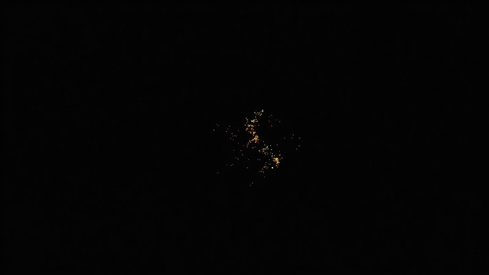 Vue aérienne nocturne — France, Paris et Bordeaux